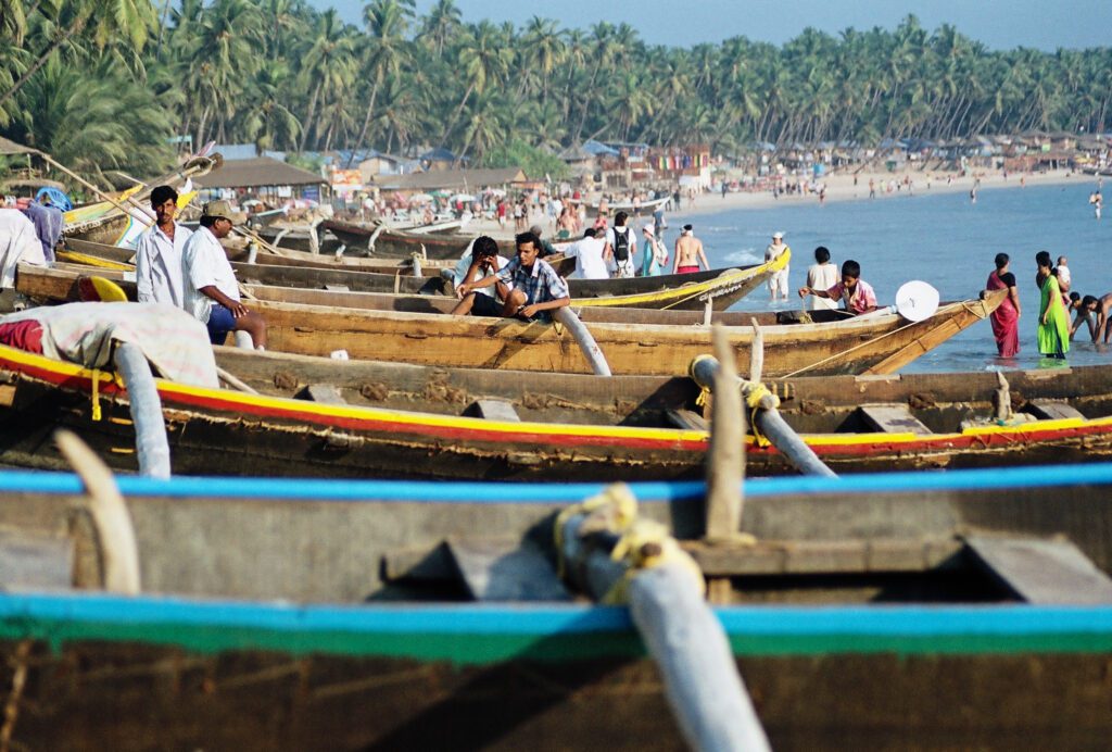 Pláže na Goa v Indii
