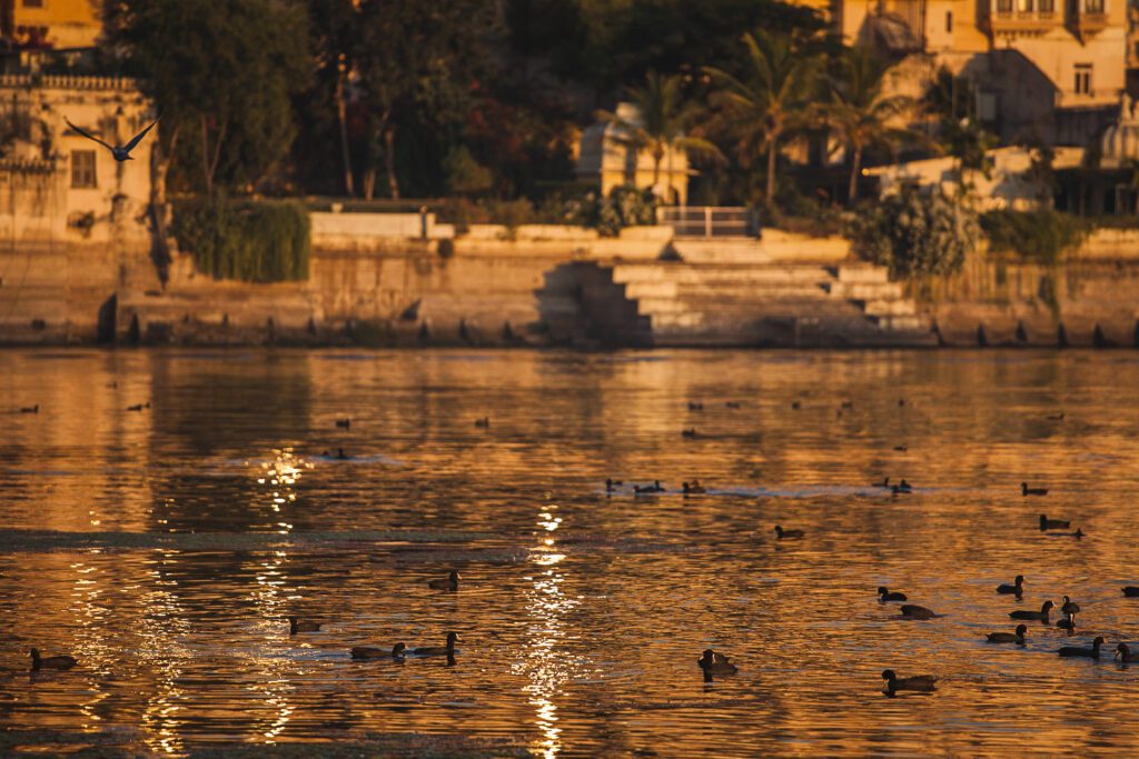 Gháty v Puškáru v Radžastánu v Indii
