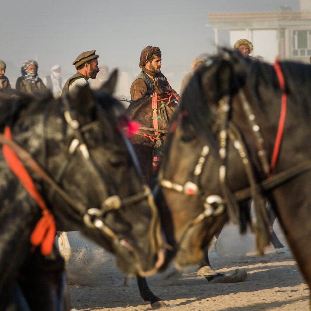 Buzkaši v Mazar-e Sharif