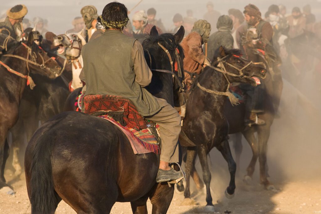 Buzkaši v Mazar-e Sharif