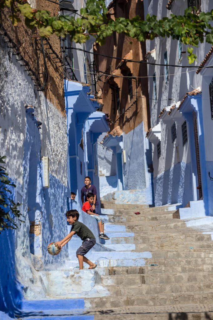 Procházka po "Modrém městě"