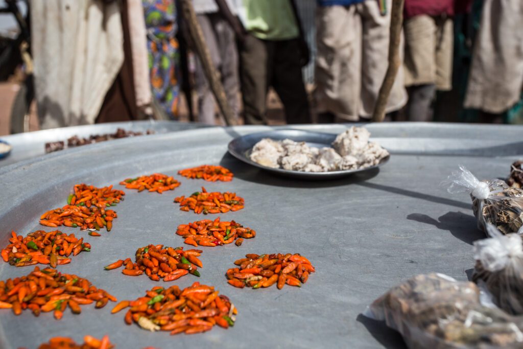 Čili papričky v Súdánu