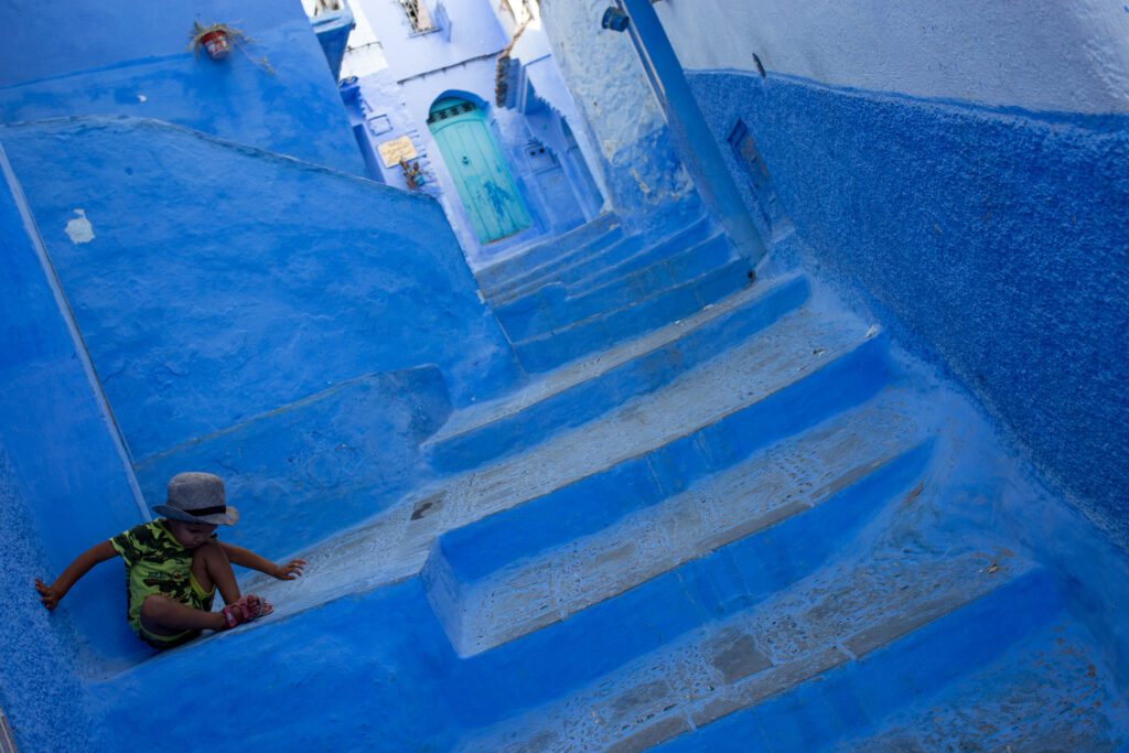 Procházka po "Modrém městě"