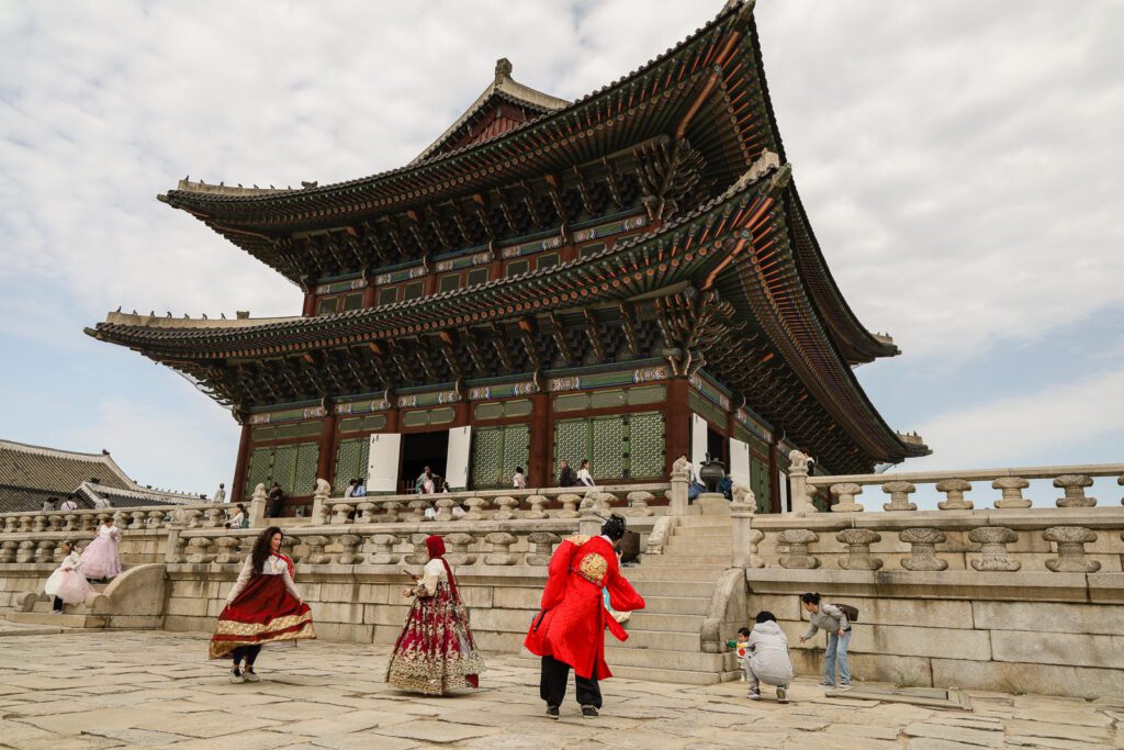 Palác Gyeongbokgung v Soulu
