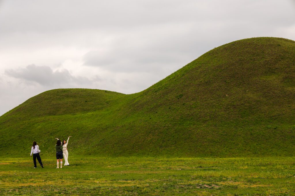 Gyeongju kopce-hrobky