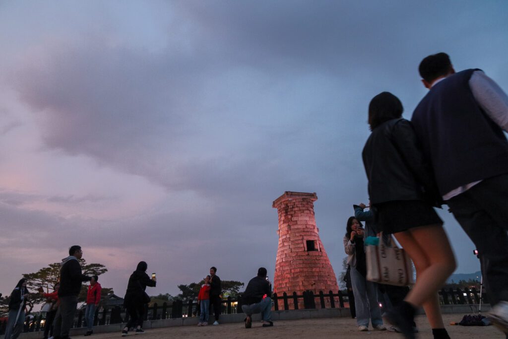Cheomseongdae observatoř v Gyeongju