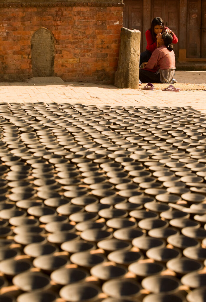 Slečny v Nepálském Kátmandů