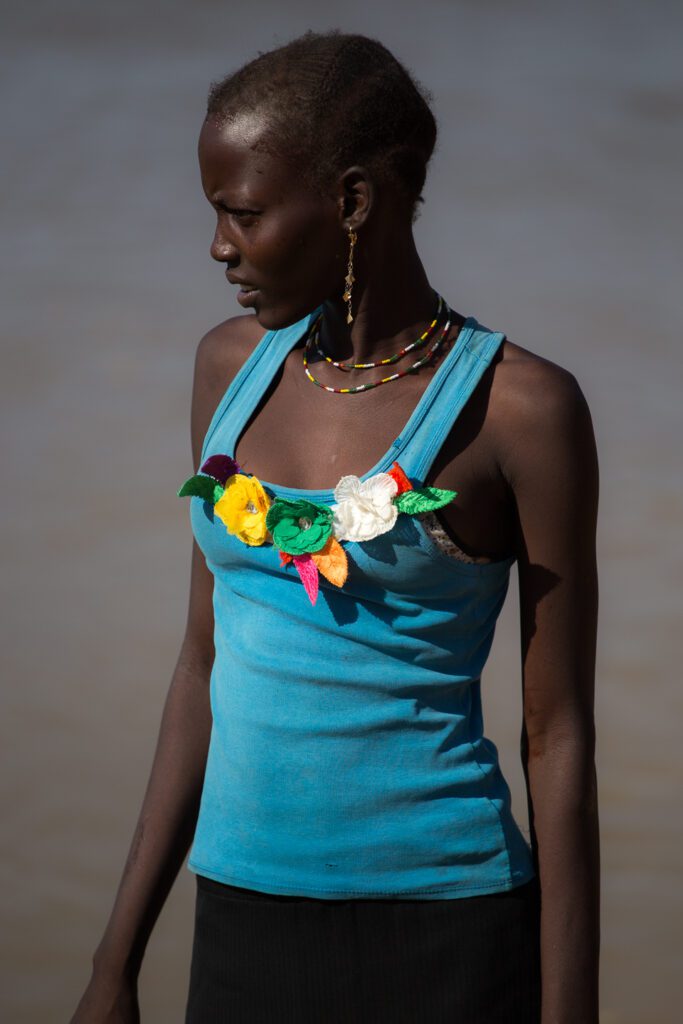 Vysoká slečna v Jižním Súdánu